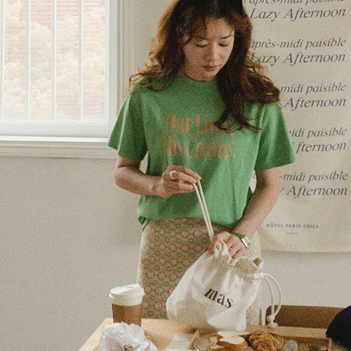 [LABEL]绿茶魅力色彩组合刻字Charrr T恤衫<FONT color=#d8a4a4>[size:F,1]</font>
