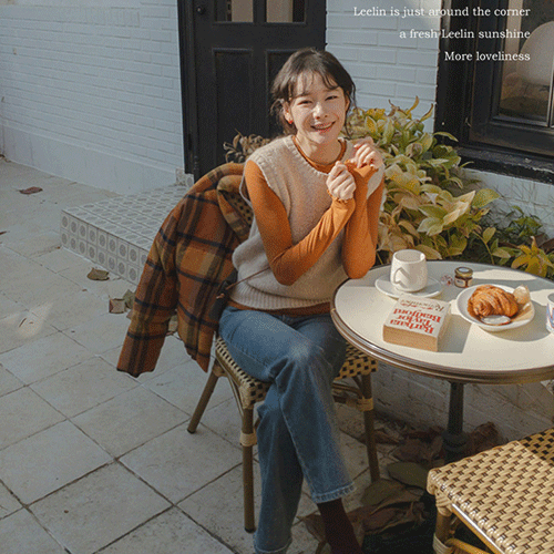 [MADE] Says Poggeuli 针织衫马甲 [size: F(55~66)]