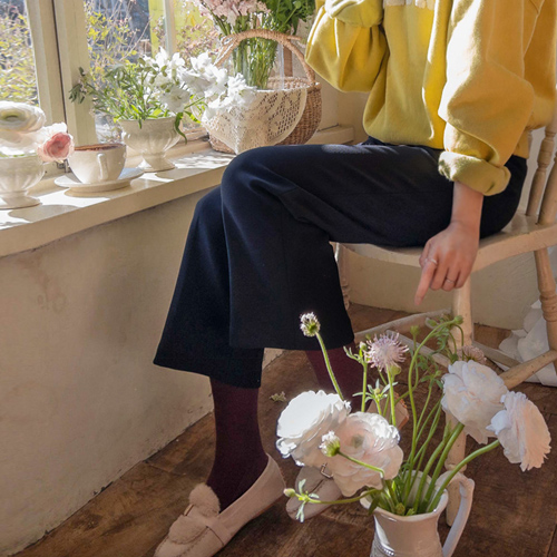 【特价 40% ★数量有限】 <FONT color=#5a3954>MADE LIN</font>冬季芝士保暖弹性柔软抓绒短裤【尺码:S、M、L】