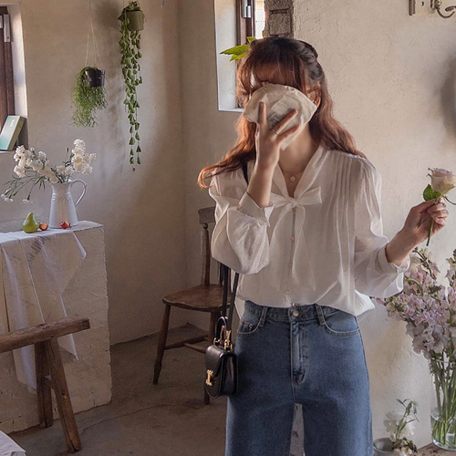 [LABEL] Classia 防系带糖褶蓬蓬莫代尔女式半身裙 [尺码：F，1]