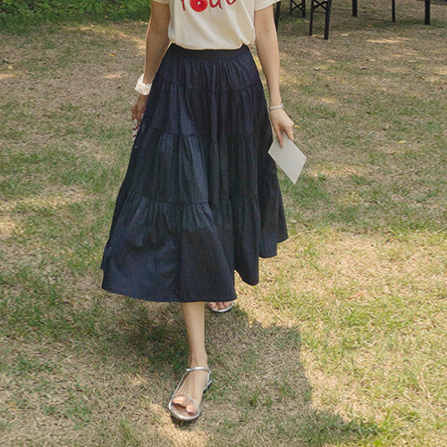 [酷炫][沙沙声][特惠价6000韩元] <FONT color=#5a3954>MADE LIN</font>可爱修身沙沙声康康舞裙 [尺码: F, 1]