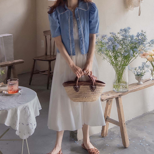 新款Roberts夏季亚麻Rescara和共享女装【尺码：F(55~66)】