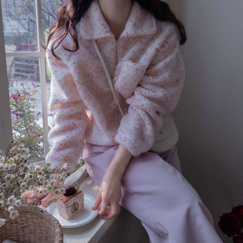 【黑色星期五特惠 10% ★ 数量有限】【LABEL】Catherine Color Mix Pogle 连帽拉链T恤 [尺码：女款(55~66)]