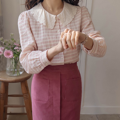 Abein 可爱少女刺绣女装【尺码:F(55~66)】