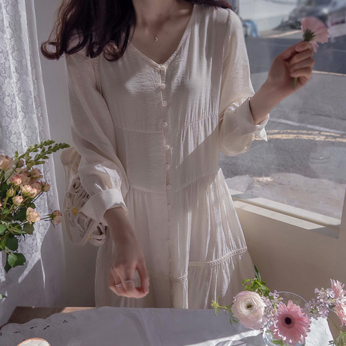 [LABEL] Sujeiple 糖霜蕾丝可爱版型春季多层半身裙 [尺码:F(55~66)]