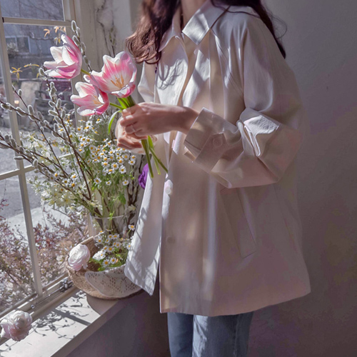 Shudenmore Luxe Back Point Spring Edge 风衣 Burberry [尺寸:F(55~66)]