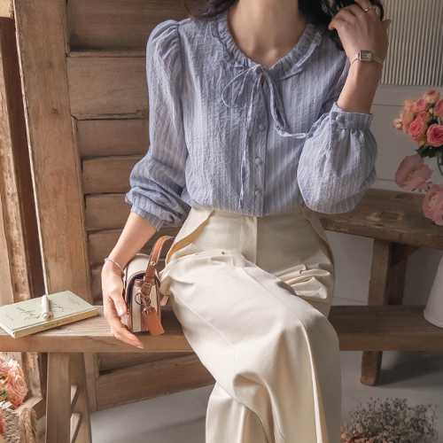 [呼呼~][LABEL] 静脉可爱开叉女装 [size:F(55~66)]