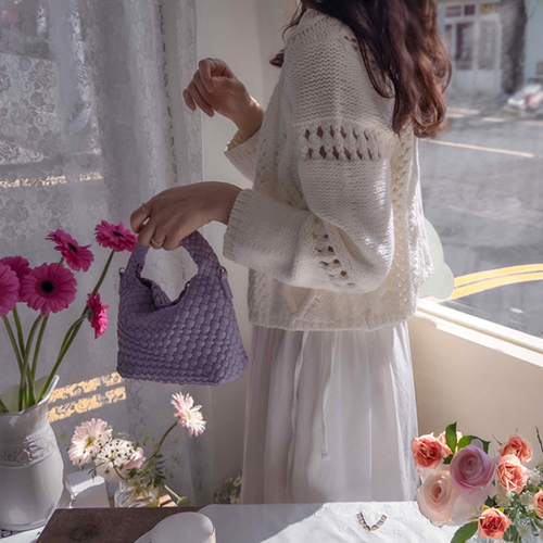 [标签] 手工编织奢华浪漫冲孔开口 [尺码:F(55~66)]