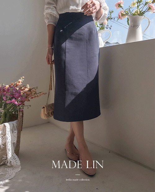 【超值优惠 7,000 韩元】 <FONT color=#5a3954>MADE LIN</font> Dayden 不对称 H 字裙【尺码：S,M】
