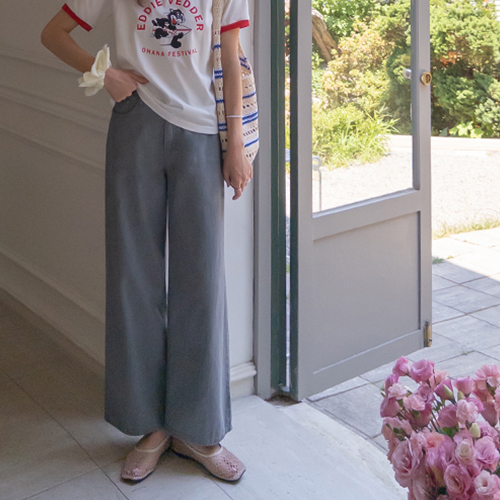 LOUIDE HUDUL HUDUL 夏季宽牛仔裤 [尺码:S,M,L]