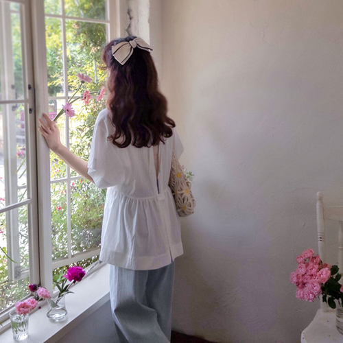 【新品特价 6000韩元优惠】 <FONT color=#5a3954>MADE LIN</font> Anklemin 夏季身体罩杯可爱共享女装【尺码:F(55~66)】