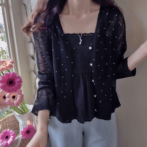 [LABEL] Clovins Summer Dot 夏季双Chim 清凉 Yeri Fit Open [尺码:F(55~66)]