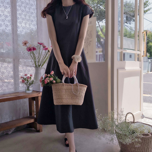 Francis 修身飘逸边夏季半身裙 [尺码: F(55~66)]