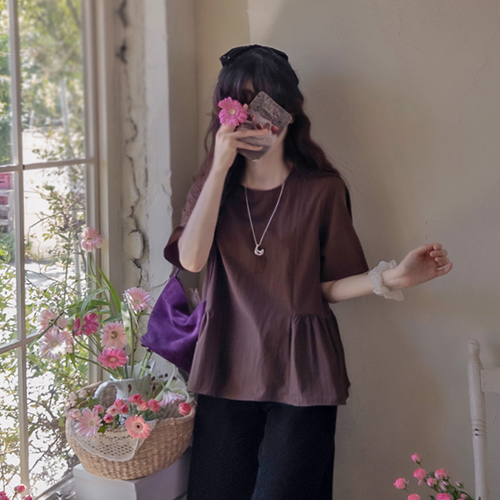 Kylie Lovely Sharing 秋季干绿/Lisou 女款衬衫 [尺码: F(55~66)]