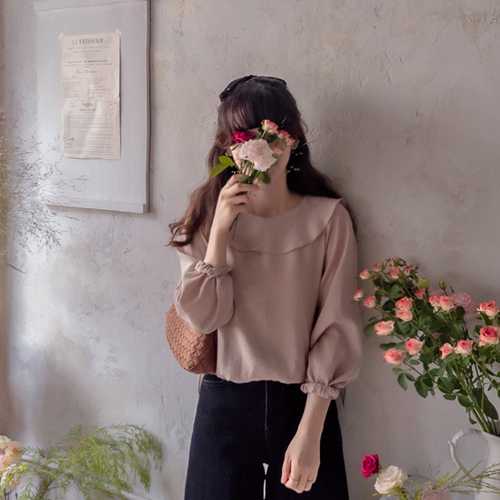 Madeleine 围巾领 奢华柔软的女装[尺码:F(55~66)]