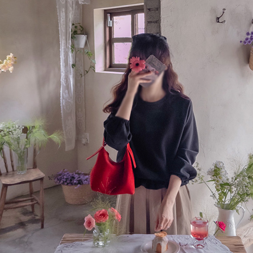 Podmi 翻毛皮牛皮 每日包