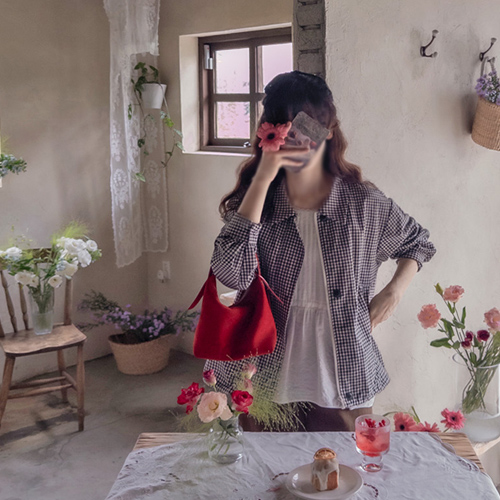 Mild Bean Cute Geukja Yeorifit 夹克 [尺码: F(55~66)]