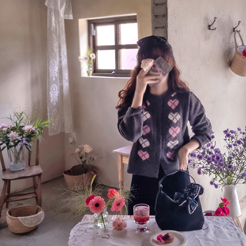 Fermi Hart and Argyle Softrun 开衫 [size:F(55~66)]