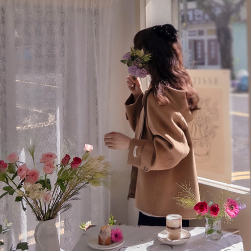 Faust 美利奴羊毛手工弹性连帽上衣 [尺码: F(55~77)]