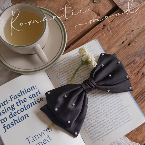 公主蝴蝶珍珠发夹