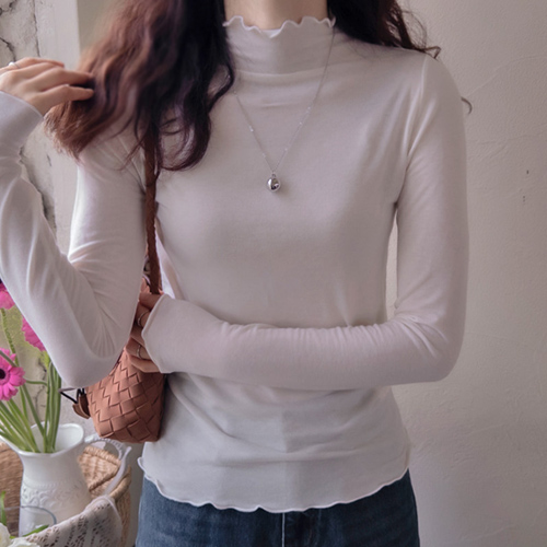 [LABEL] Roveny 波浪颈柔软板弹性半极地 [尺码: F, 1]