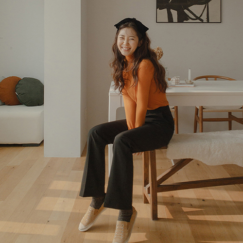 [特价40% ★限量] <FONT color=#5a3954>MADE LIN</font> [黑色] Celinde Charru Stylish 靴型裤 宽松长裤 短裤 [尺码: S, M, L(长/短)]