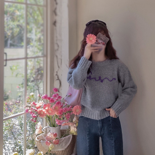 【标签】 朗朗刺绣点 温暖精致的刺绣 [尺码：女款(55~66)]