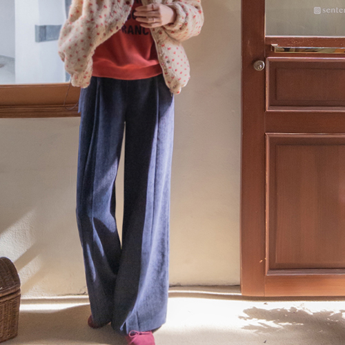 [天丝 30%] Elini 柔软奢华褶裥真丝长裤 [尺码：S、M、L]