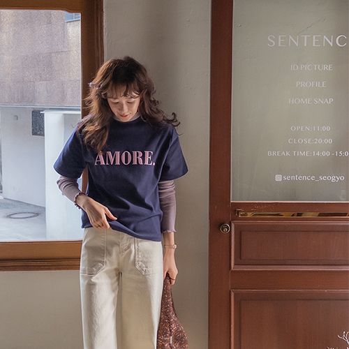 【桃绒】【芝士般柔软~结实】Dearing 柔软保暖桃绒T恤【尺码：女款(55~66)】