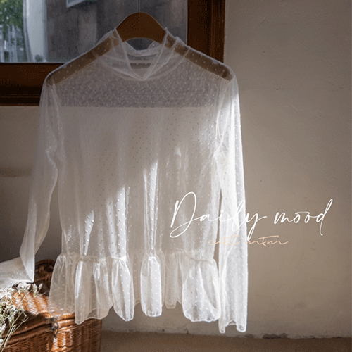 Dello's 柔软贴合，透明圆脸女装 [尺码：F(55~66)]