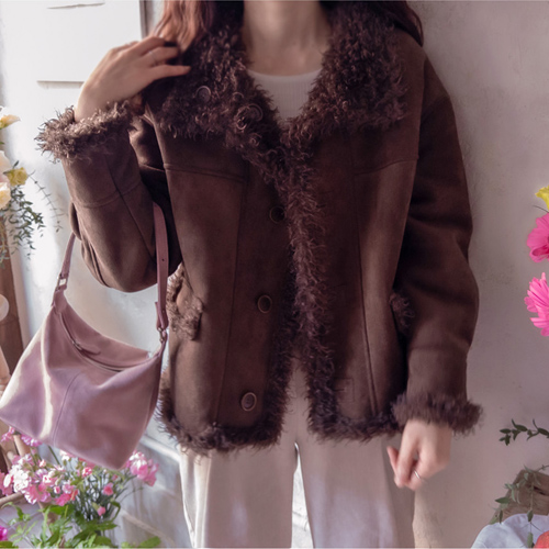 Jason 可爱的 Pogle 式毛绒保暖双面野马 [尺寸：F(55~66)]