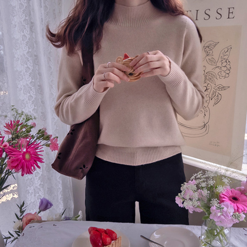 Angelica 领口保暖半羊皮大衣 [尺码：女款(55~66)]