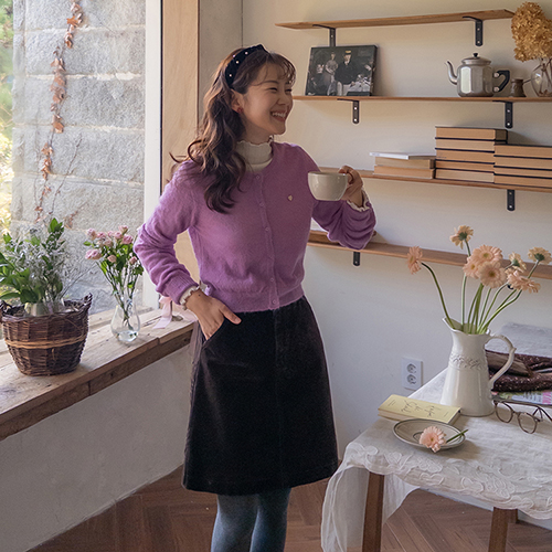 【特价优惠7000韩元】MADE LIN Seylin 羊皮心形标签开口款【尺码：F (55~66)】