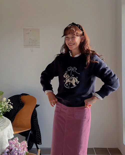 [LABEL] Troy 精美图案刺绣圆领围巾 [尺寸：F(55~66)]