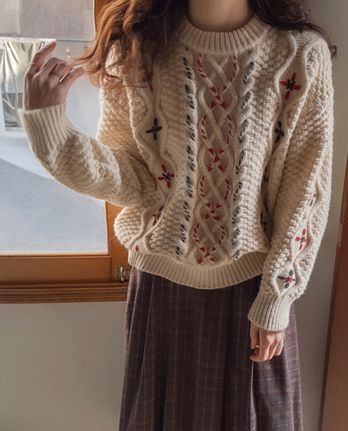 Beriton 厚松花图案 [尺码：F (55~66)]