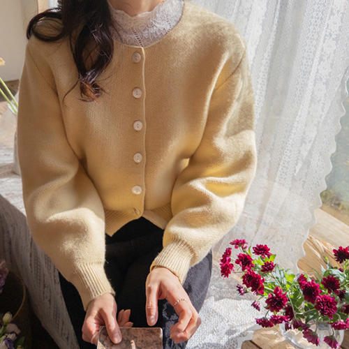 Prani V 字形下摆蓬松袖口 [尺码：F(55~66)]