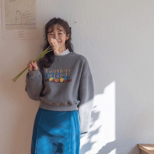 【保暖抓绒被】蓬松水果印花抓绒绗缝外套【尺码：F (55-66)】