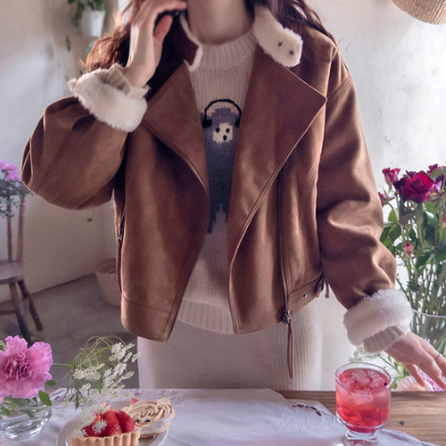 Clovintz 保暖皮草内衬外套套装 [尺码：F (55~66)]