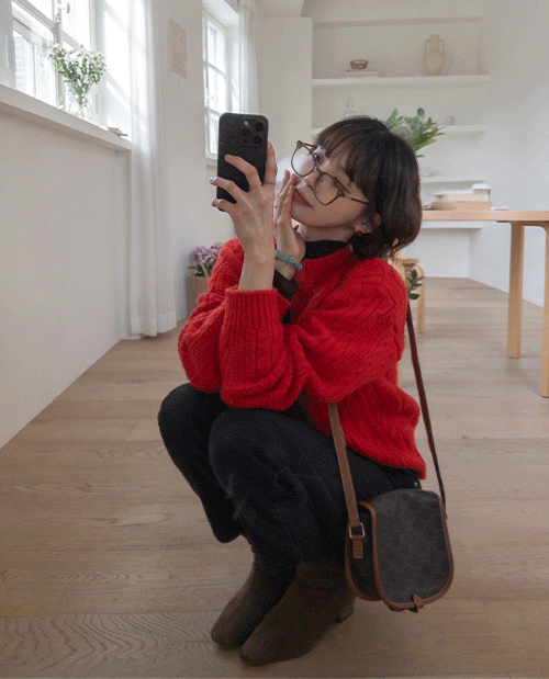 Risof Classic Kwabegi Wool Blender 针织衫 [尺码: F(55~66)]