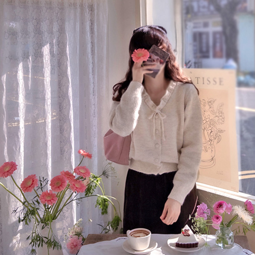 冬日恋曲波领保暖加厚针织衫 [尺码：F (55~66)]