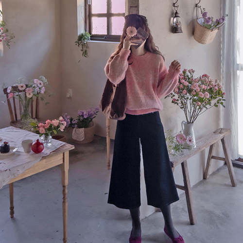 雪花保暖宽松日常刺绣衬衫 [尺码：女款(55~66)]