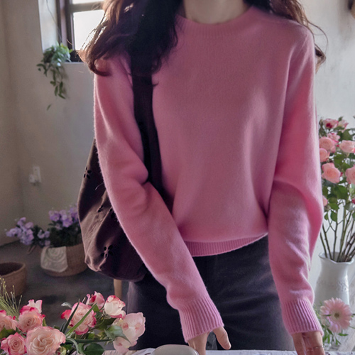 Craven 保暖圆领精致羊皮大衣 [尺码：F(55~66)]