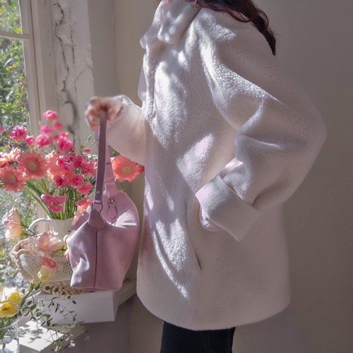 【新品特价,立减28,000韩元】 <FONT color=#5a3954>MADE LIN</font> Clenny 双面穿野马短上衣【尺码:女款(55~66)】