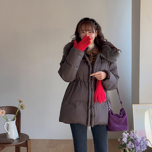 [90%狐狸毛] Nozenb 狐狸毛大衣，采用优质狐狸毛制成 [尺码：F (55-66)]