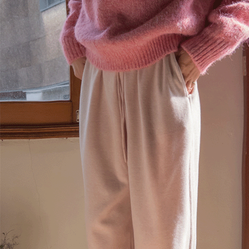 【全腰带】Muen 柔软保暖桃绒运动短裤【尺码：F (55-66)】