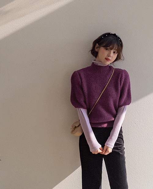 [安哥拉混纺] Madea 弹力分层极性面料 [尺码：F (55~66)]