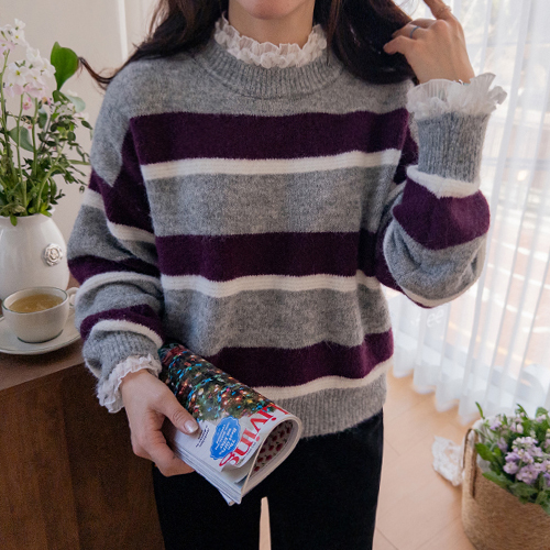 亨氏柔软日常撞色单排扣衬衫 [尺码：F (55-66)]