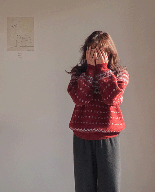 Eluna 舒适北欧风环保针织毛衣 [尺码：F (55-66)]