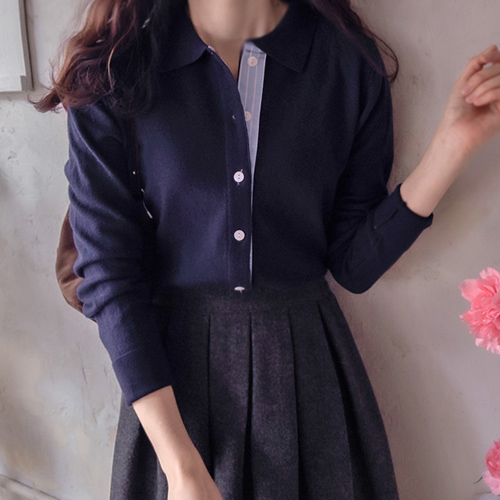 面包隐藏式撞色柔软弹力开口 [尺码：F(55~66)]