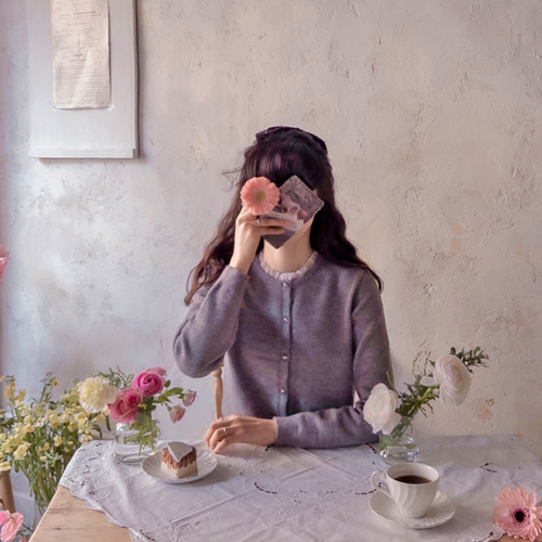 Joy Lovely Sharing Neck Cozy Span Sophistication Open [尺码：F(55~66)]